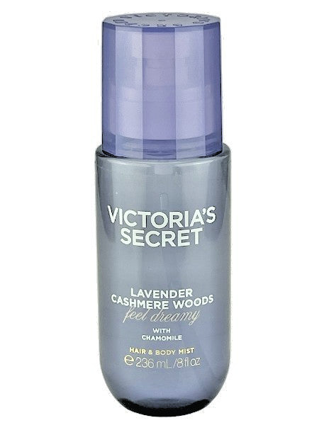 Victoria's Secret Lavender Cashmere Woods Hair & Body Mist 8 oz Spray