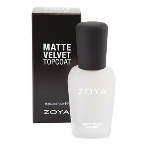 Matte Velvet Topcoat for Nail Polish - Converts to Matte Finish