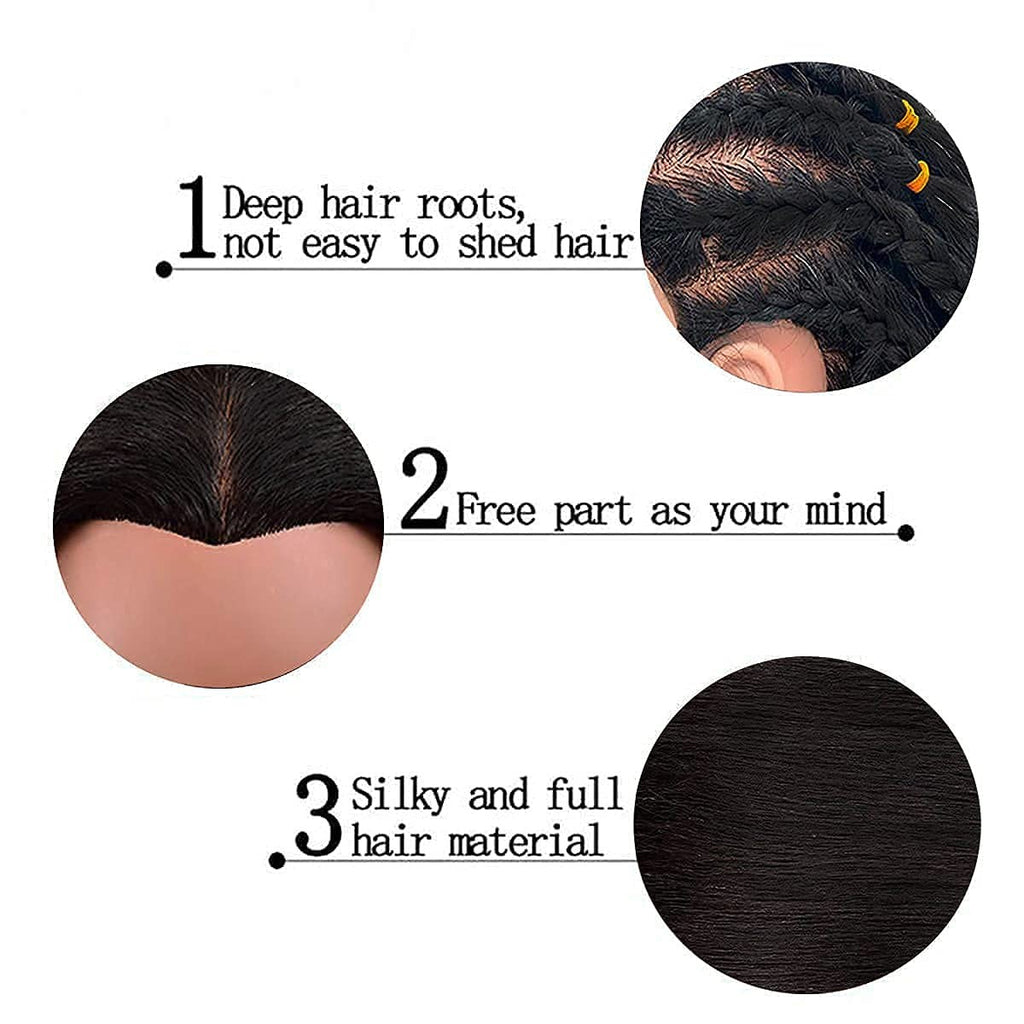 16 Inch Human Hair Mannequin Head for Hairdressing Training & Styling Practice