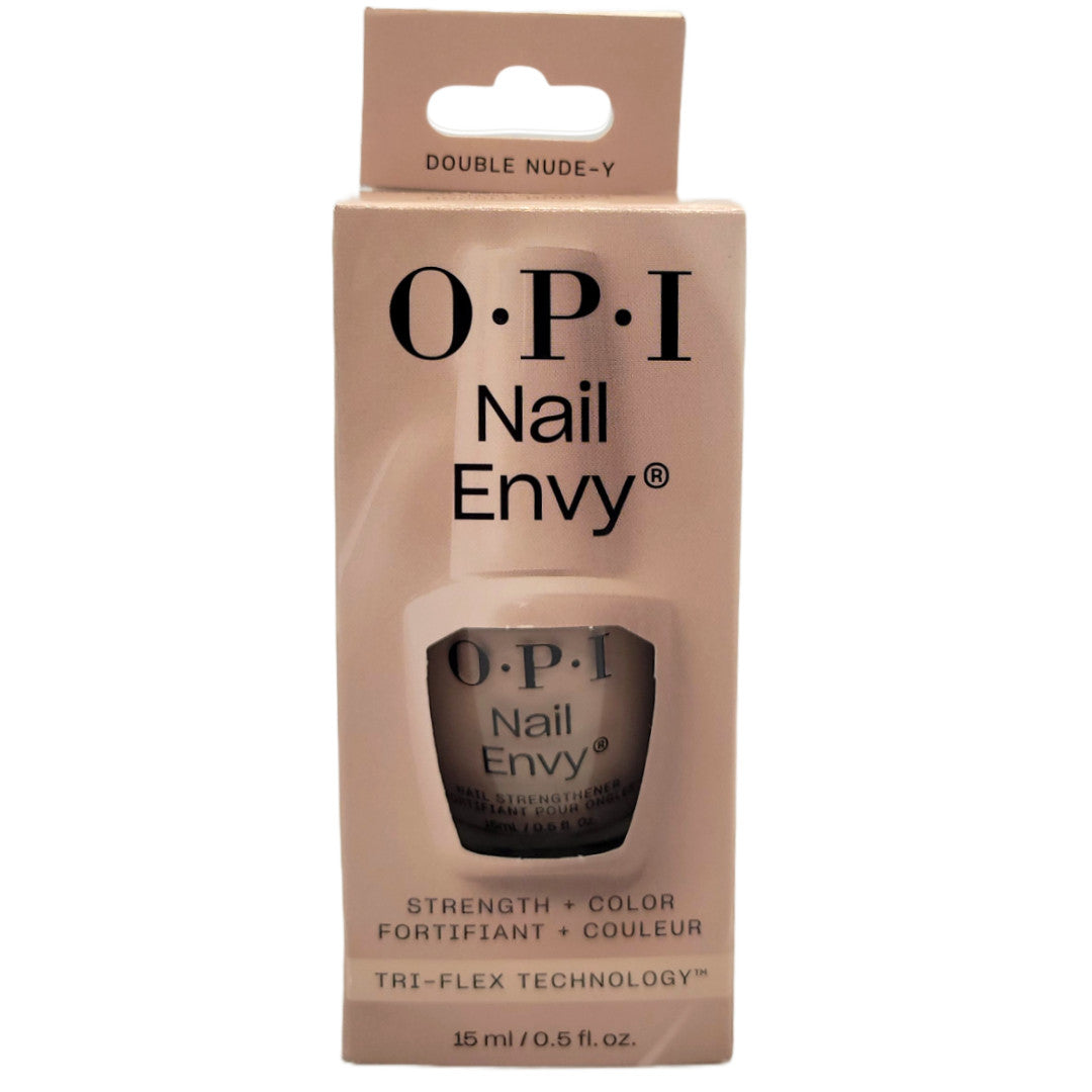 Nail Strengthener & Color Top Coat - Double Nude-y 15ml - Nail Envy