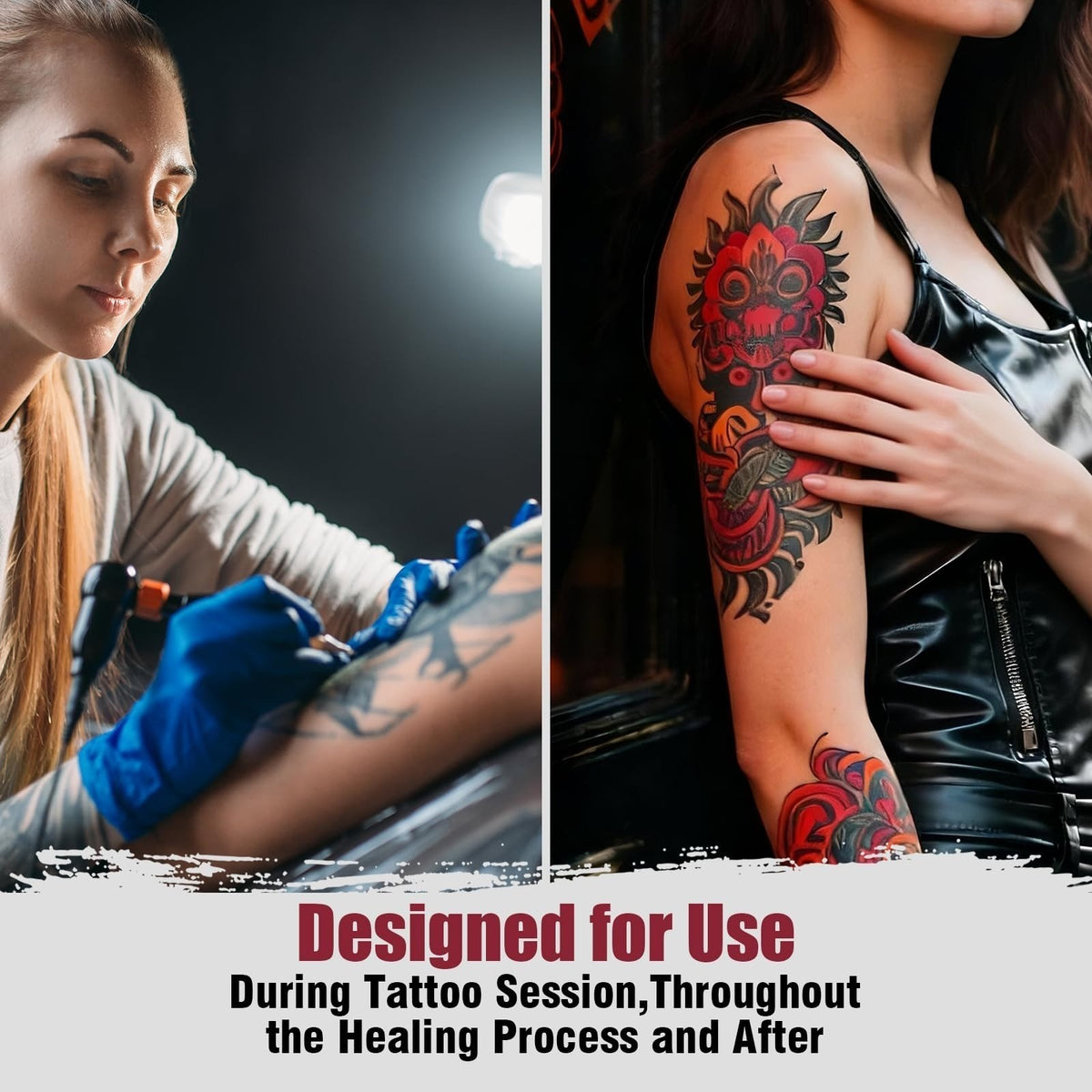 Tattoo Aftercare Balm 5oz (150ml) – Moisturizing, Petroleum-Free Cream for Fresh & Healed Tattoos