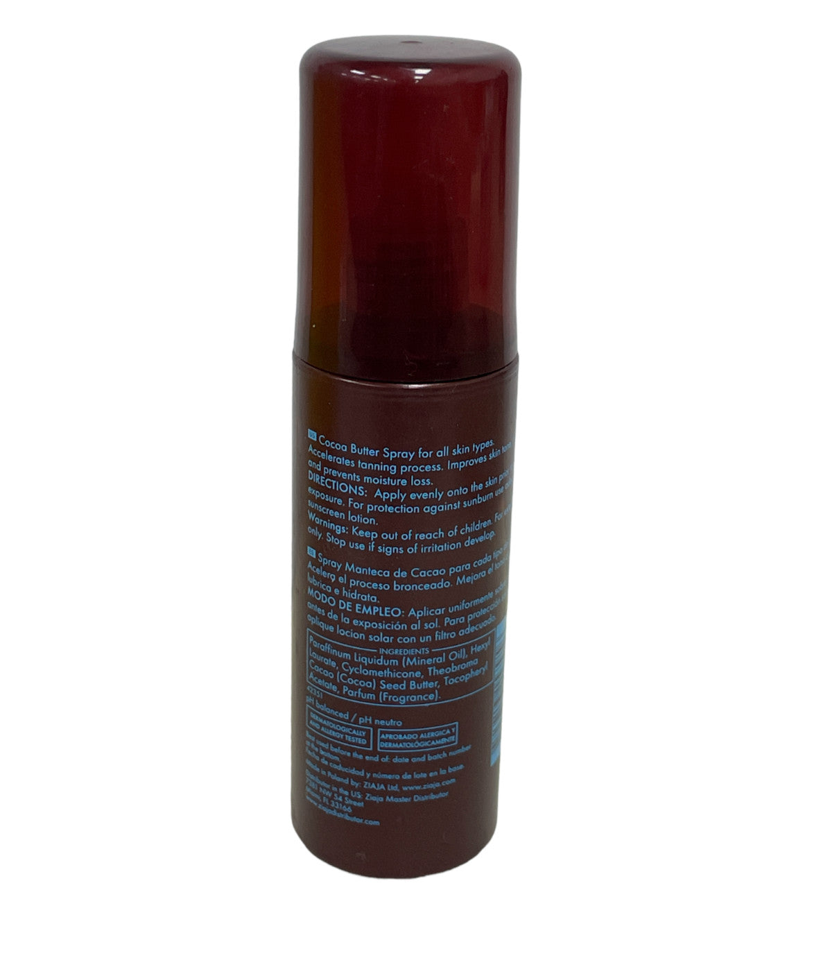 Cocoa Butter Body Spray for All Skin Types - 3.38oz / 100mL
