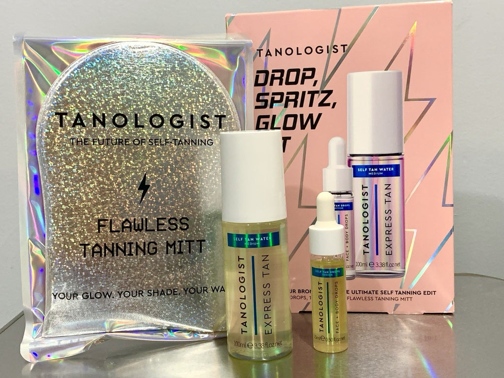 Travel Size Self Tanner Drops & Water Set - Medium, Tanologist
