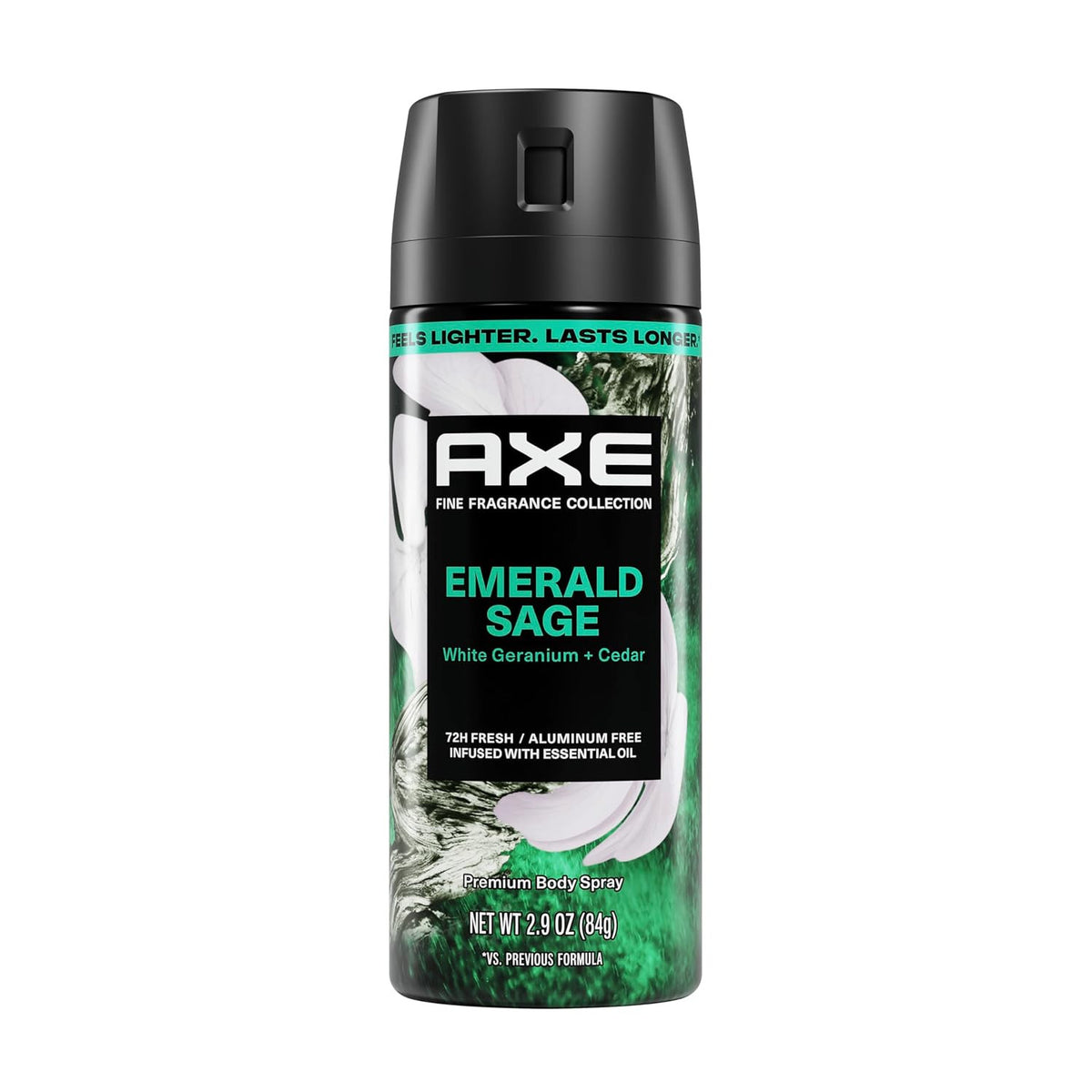 Axe Emerald Sage Body Spray - 2.9 oz Premium Fragrance for Men