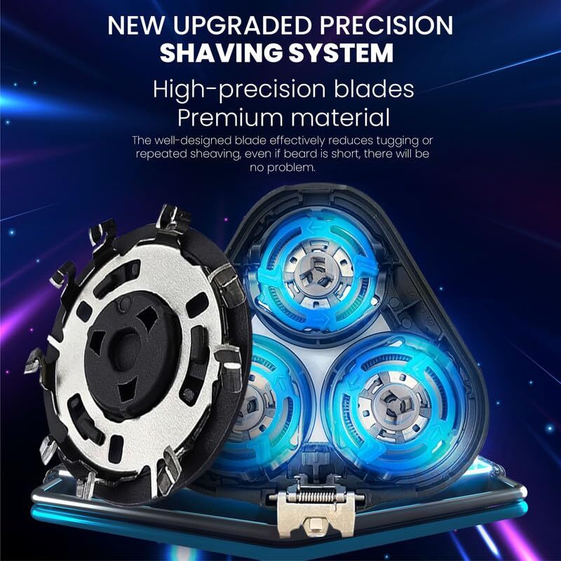 Replacement Head Assembly for Philips Norelco Series 5000 Shavers