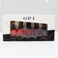 OPI Mini Nail Lacquer Set 5 Shades - Bold Color Collection