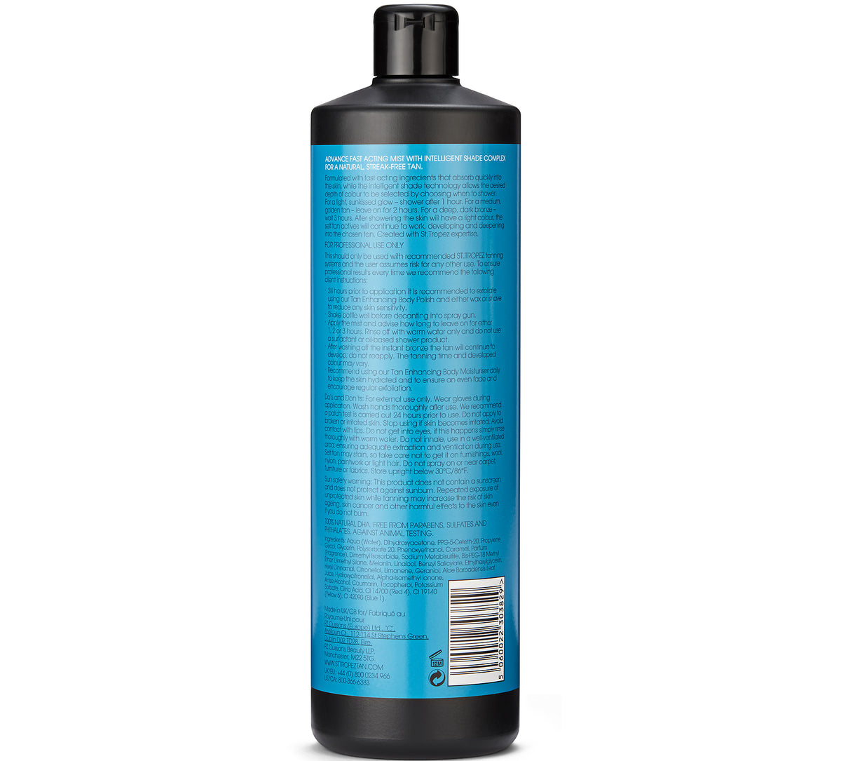 Self-Tanning Mist with Customizable Shade - 33.8 oz Express Bronzing