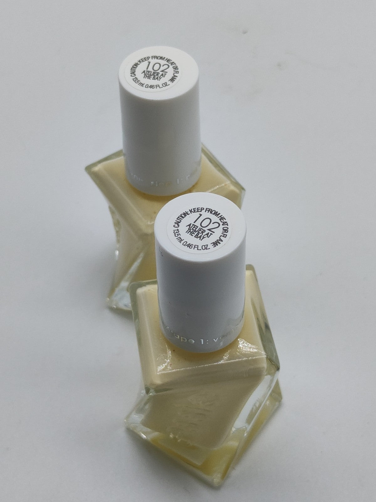 Essie Gel Couture 102 Atelier at the Bay Nail Polish Quick Dry Lot of 2