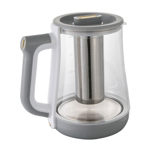 Electric Glass Water Boiler Kettle 1.8L 800W Fast Heating with Digital Temp Control