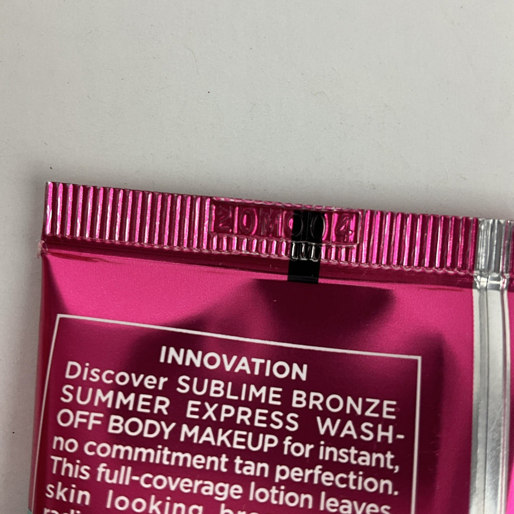 Light Wash-Off Body Makeup Lotion - Summer Bronze Self-Tanning Gel Set of 3