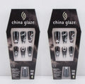 Skeleton Crew Glue-On Nail Tips 28 Count - 2 Pack with Glue for Manicure