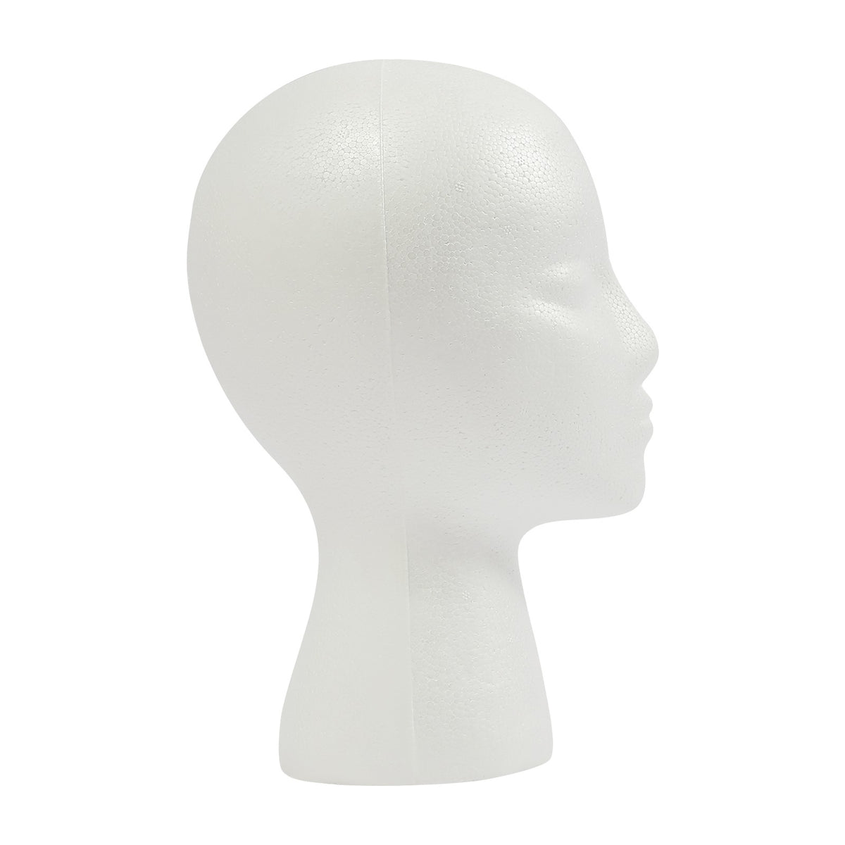 White 11.02-inch Female Mannequin Head for Wig Display and Styling - Set of 12