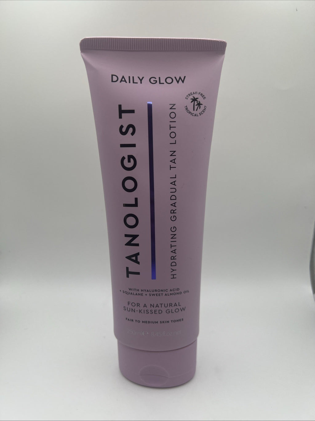Gradual Tan Lotion with Hyaluronic Acid & Squalane - Hydrating Sunless Tanner 8.45 Fl Oz