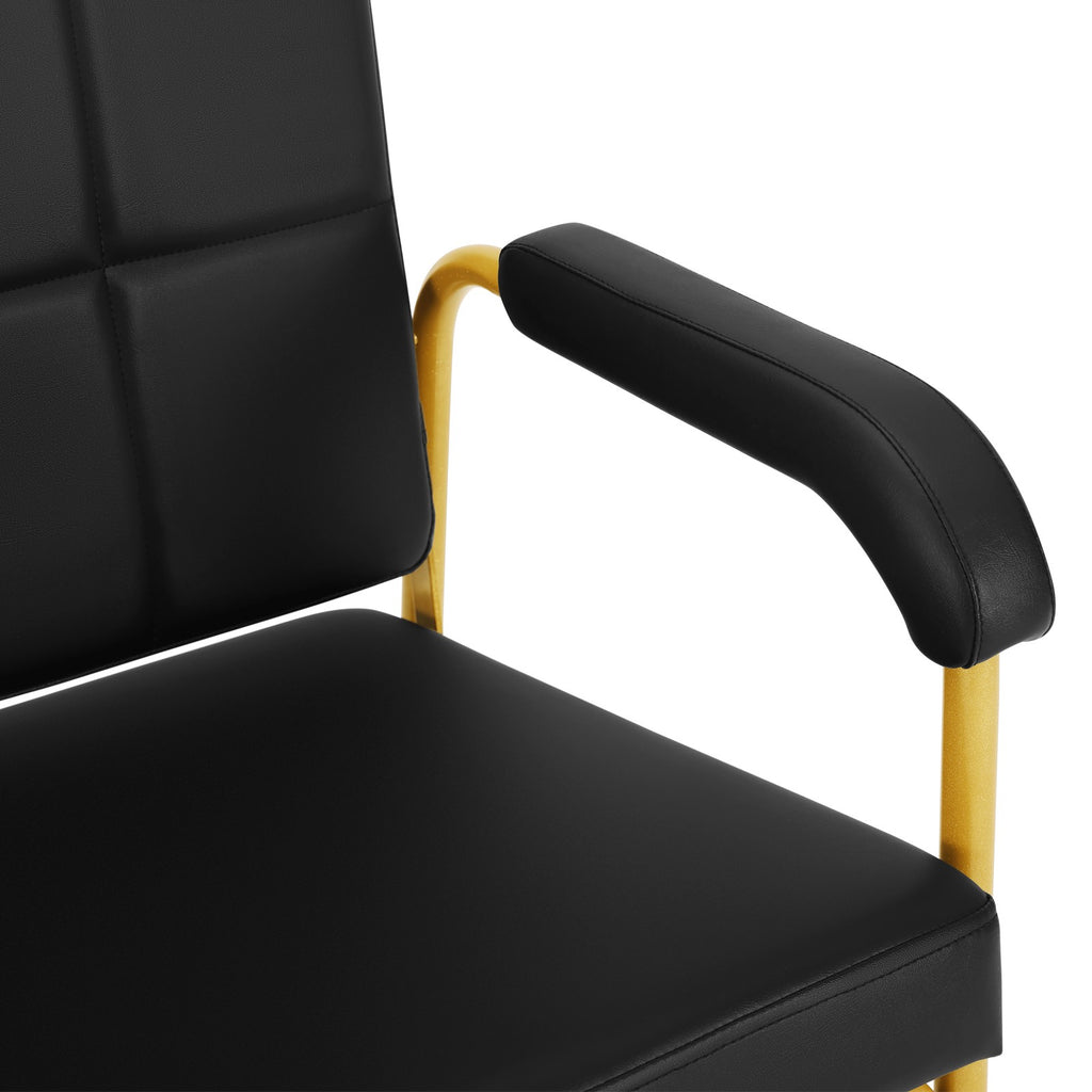 All Purpose Barber Shampoo Chair Salon Recliner with Adjustable Recline & Comfort Padding