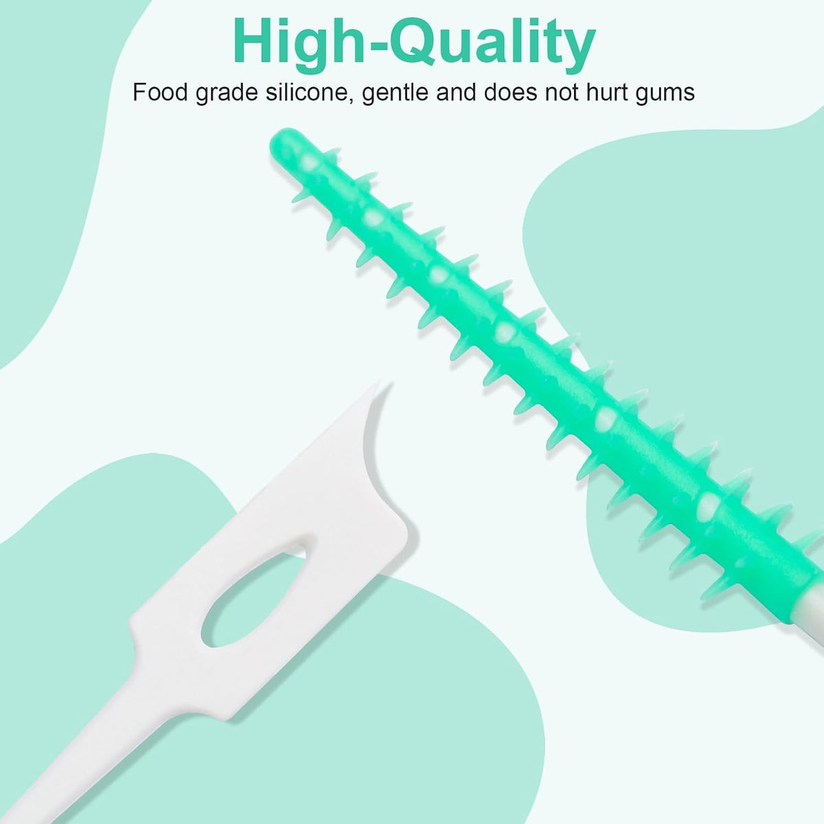 Dual-Ended Travel Interdental Brushes for Teeth Cleaning - Pack of 200