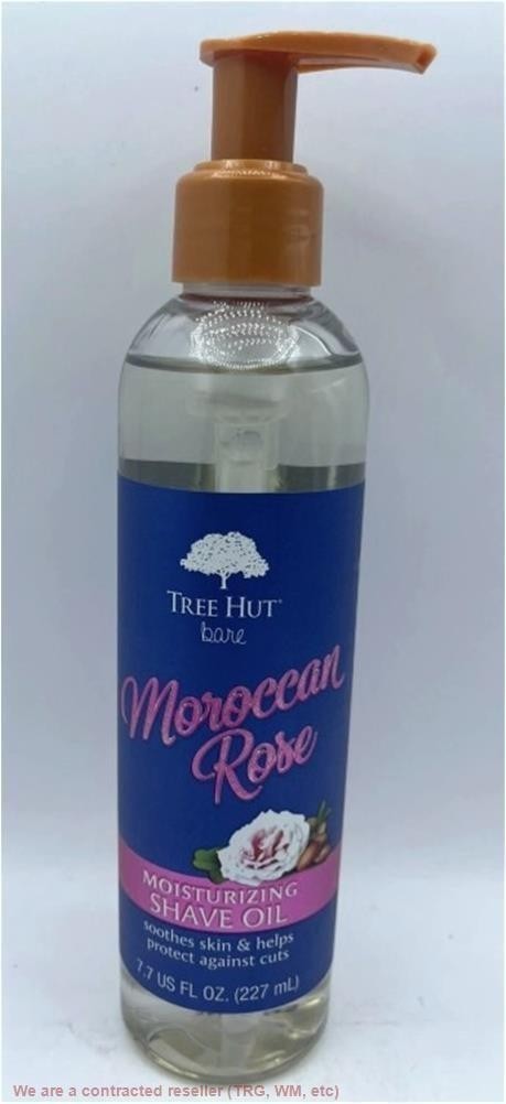 Moroccan Rose Moisturizing Shave Oil - Hydrating Pre-Shave Oil for Smooth Skin - 7.7 fl oz