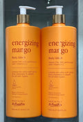 (2-Pack) Energizing Mango Body Wash - Ultra Soft Hydrating 1000ml Made in Italy