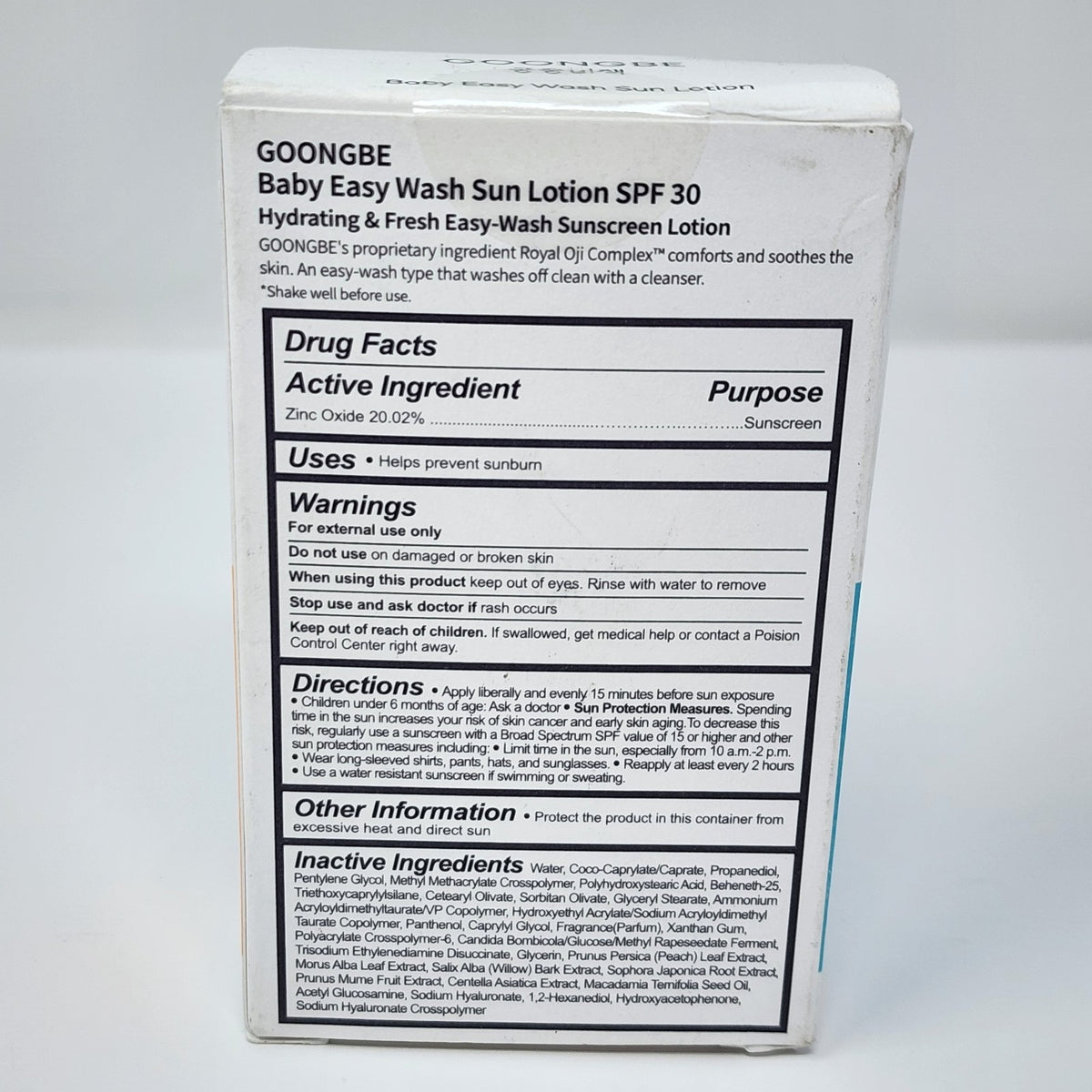 Baby Sun Lotion SPF 30 Broad Spectrum Hydrating Sunscreen 60g