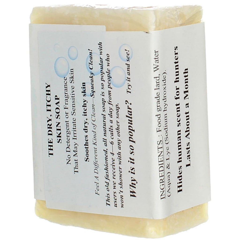 Grandma's Lye Soap - Traditional 6 Oz Hand & Body Bar for Natural Cleaning