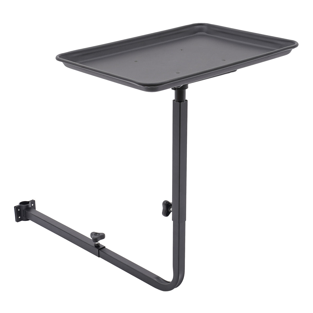 Adjustable Salon Chair Tray for Hair Stylist with Rotatable Bracket