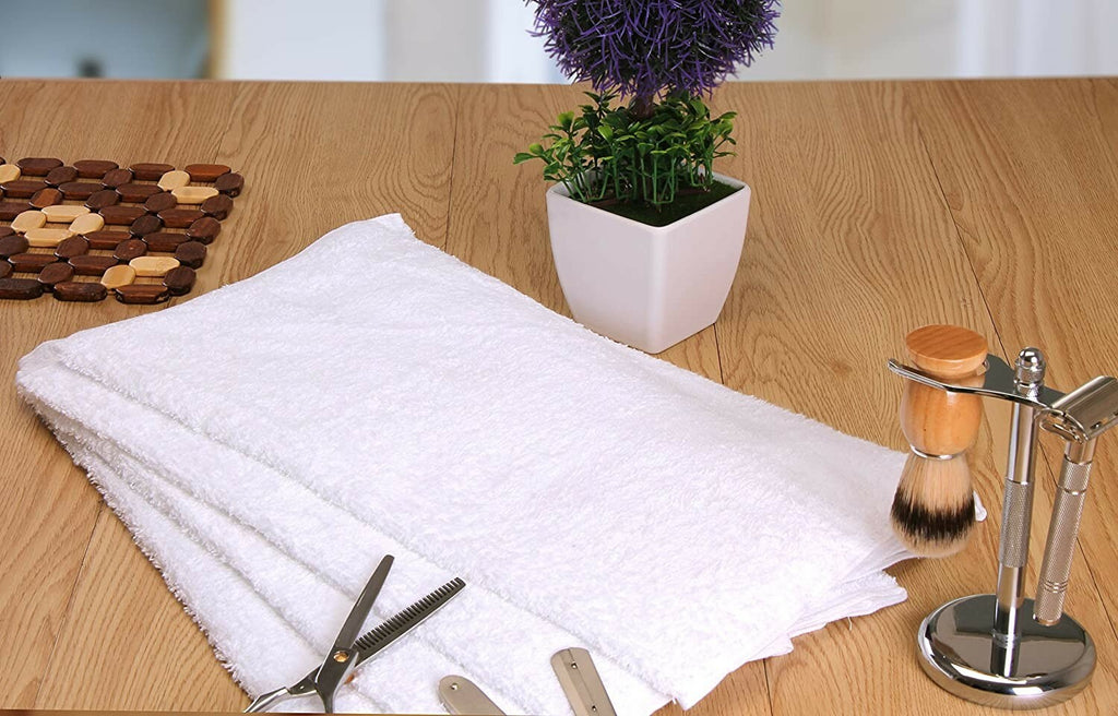 Bulk Cotton Hand Towels - 24 Pack 16x27 Inches for Spa, Salon, Gym
