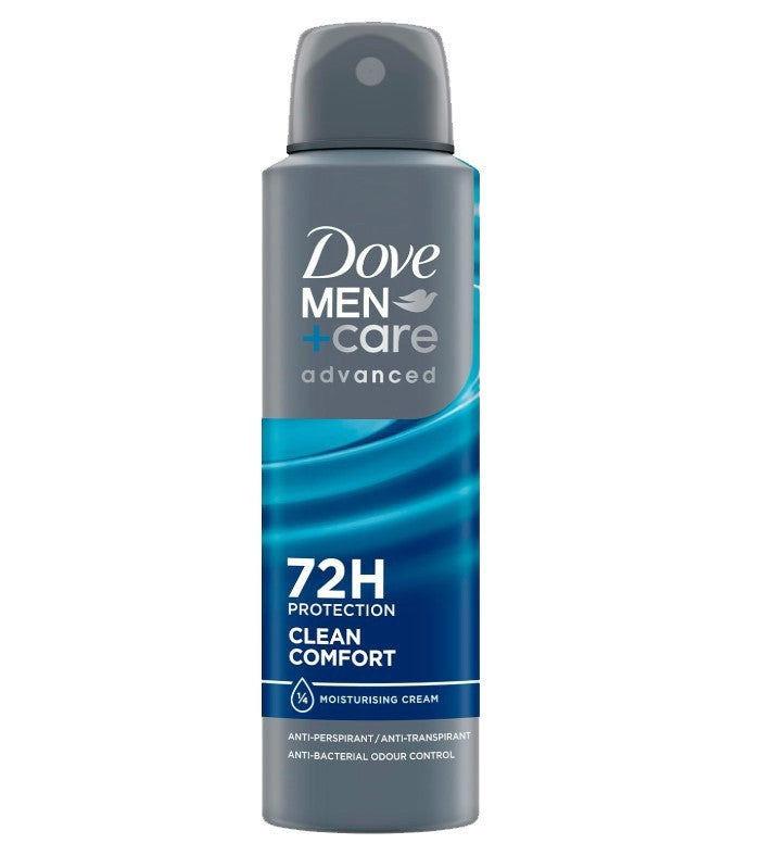 Men's Antiperspirant Deodorant Spray 9 Pack - 72 Hour Freshness, Alcohol-Free