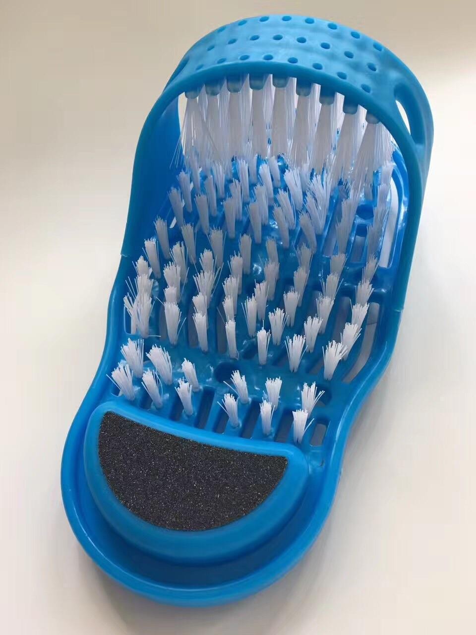 Foot Scrubber with Pumice Stone and Suction Cup for Shower & Bathtub