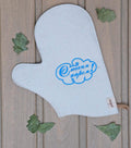 Felt Sauna Mitt Spa Wool Glove - Russian Wool Felt Banya Mitt