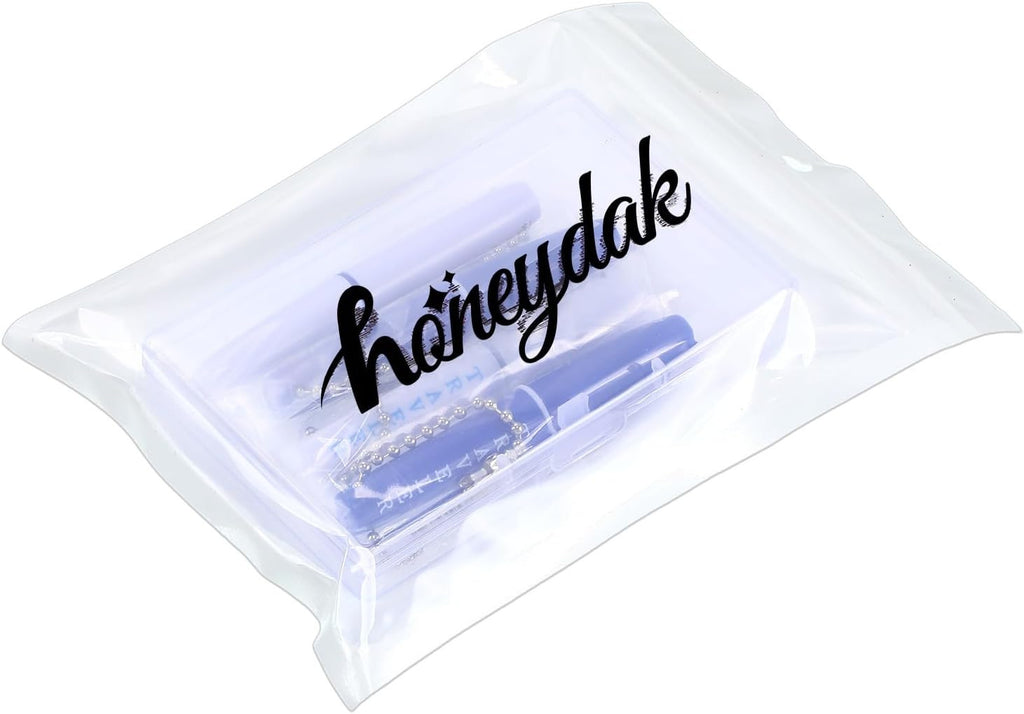 Travel Dental Tooth Picks Holder Set - Reusable Mini Metal Case