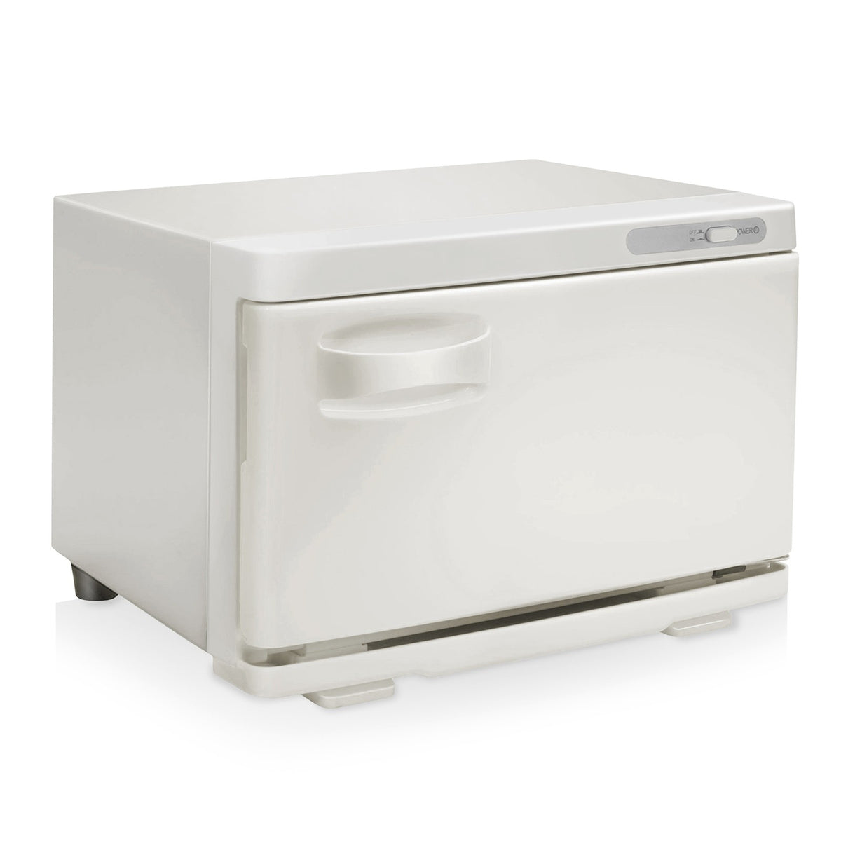 Spa Towel Warmer Cabinet - Holds 24 Towels, White Professional-Grade