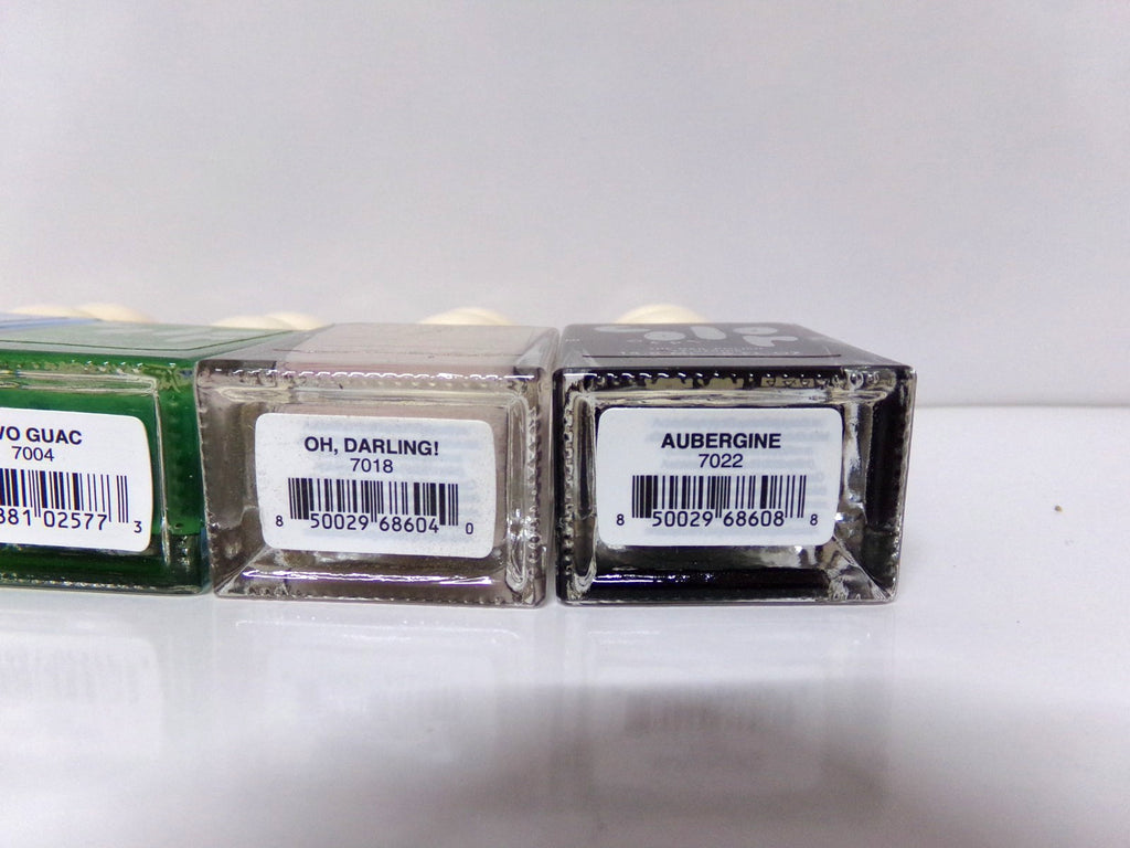 Set of 5 Color Department Nail Polish Colors for Finger Nails - Sincerely Jules Beauty