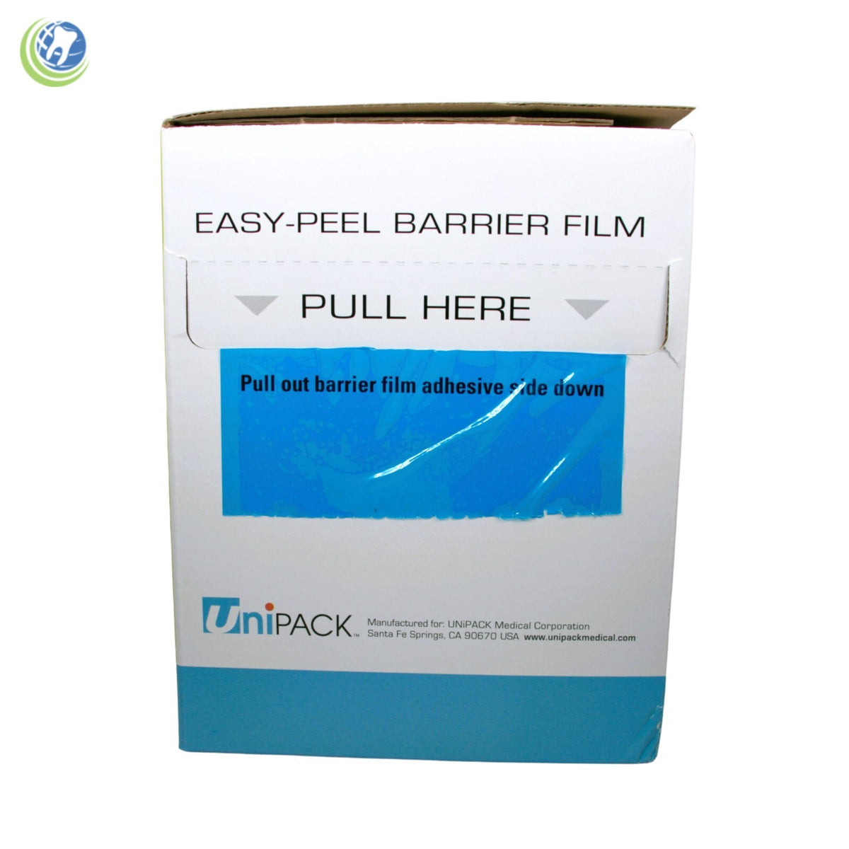 Dental Barrier Film Sheets 4x6 (1200 Perforated) with Dispensing Box