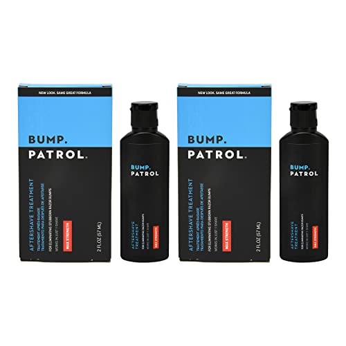 Moisturizing Aftershave Lotion for Men - Maximum Strength, 2 oz, 2 Pack
