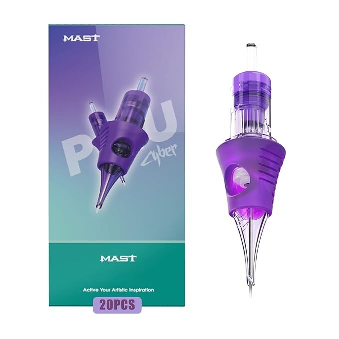 Mast Cyber Cartridges 50-Count Mixed Sizes for Pro Tattoo Artists
