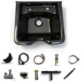 Wall-Mounted Shampoo Sink with Accessories for Hair Salon & Barber Shop