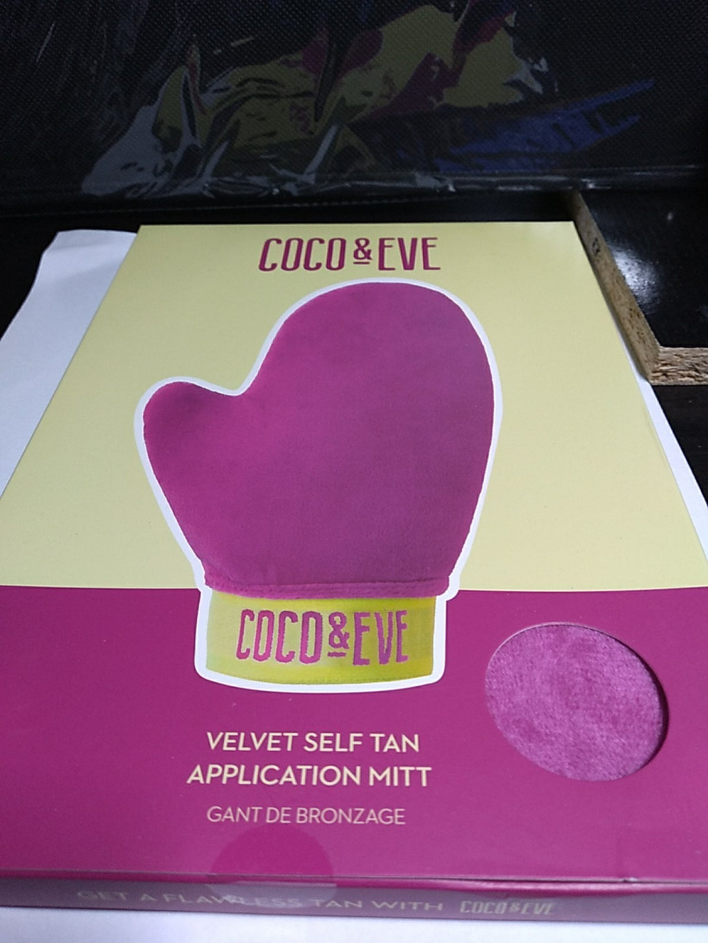 Self-Tanning Application Mitt - Velvet Tanning Mitt for Body & Face