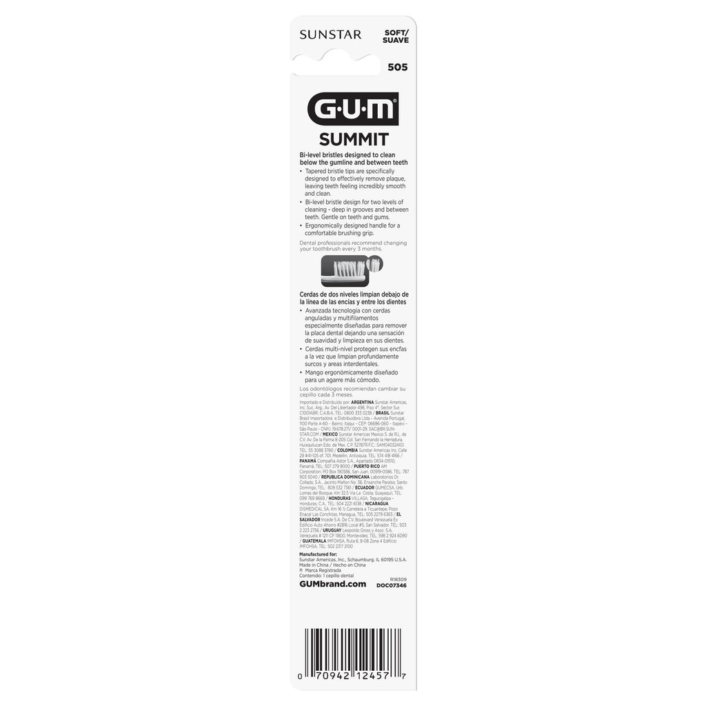 Ultra Soft Manual Toothbrush Pack of 12 - Tapered Bristles for Sensitive Gums