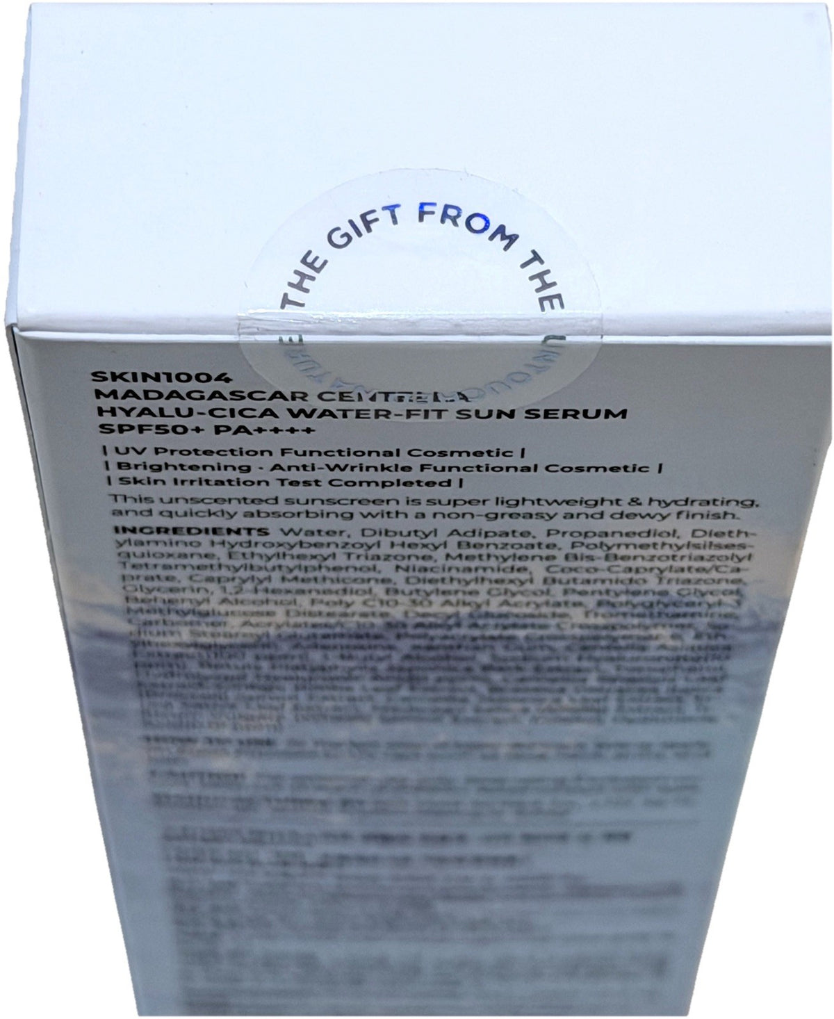 2 Pack Hydrating Sun Serum SPF50+ PA++++ with Centella & Hyaluronic Acid