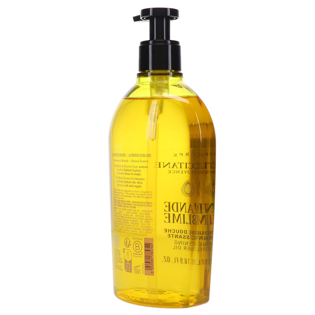 Softening Shower Oil with Almond Oil - 16.9 oz Body Wash & Moisturizer