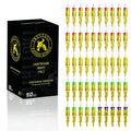 Tattoo Needles 50 Pack Mixed Cartridges #12 5RL 7RL 9RL 11RL Hollowyn