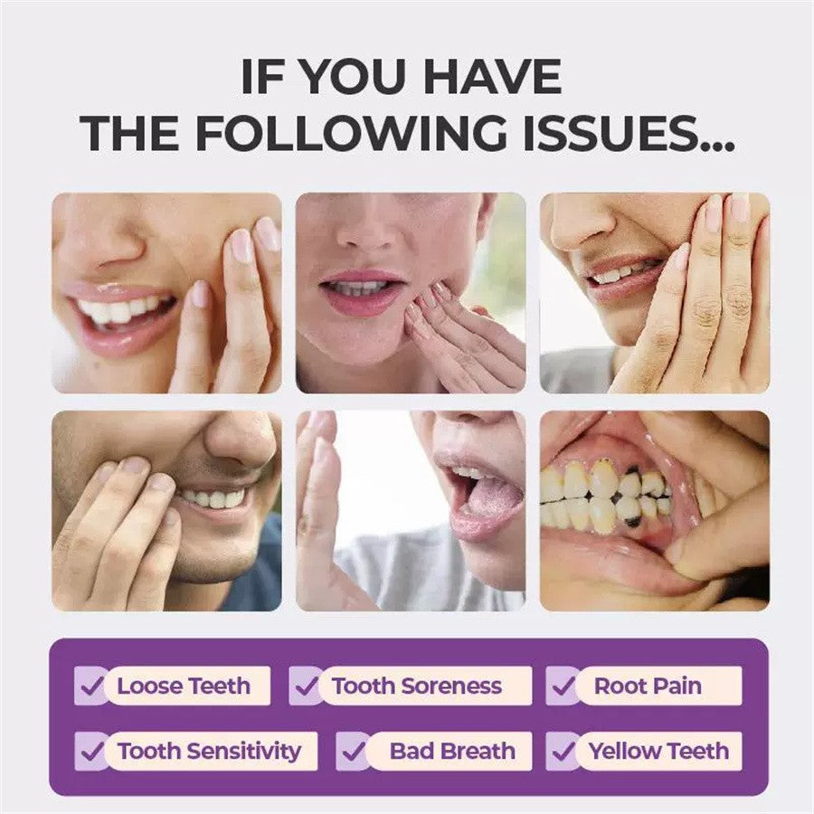 Natural Toothpaste for Sensitive Teeth & Bad Breath - Pack of 1-3