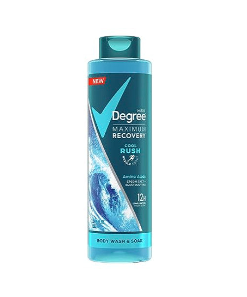 Men's Recovery Body Wash with Epsom Salt and Electrolytes - Cool Rush 22oz