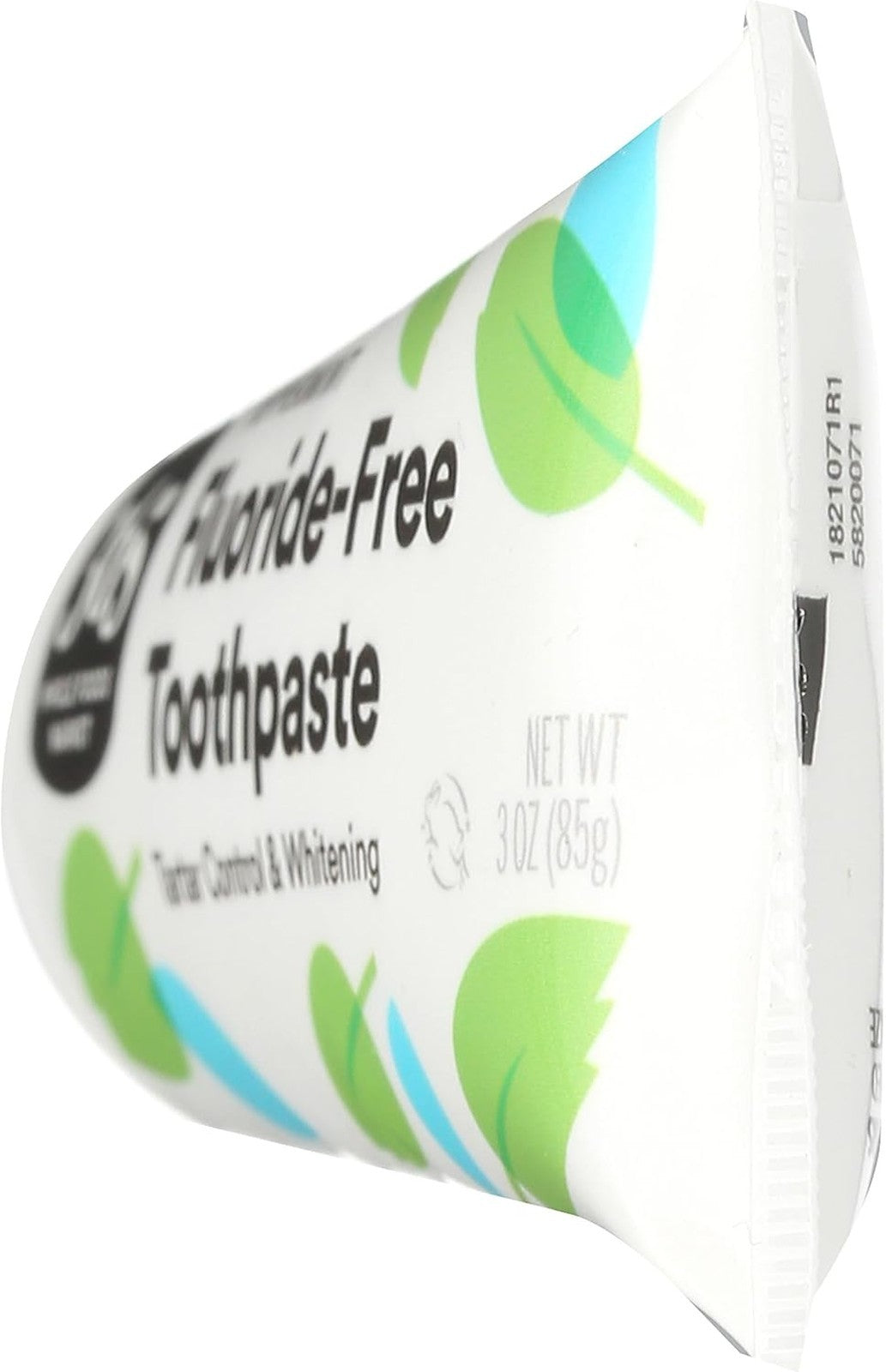 Fluoride-Free Travel Toothpaste 3oz - Natural Oral Hygiene for Sensitive Teeth