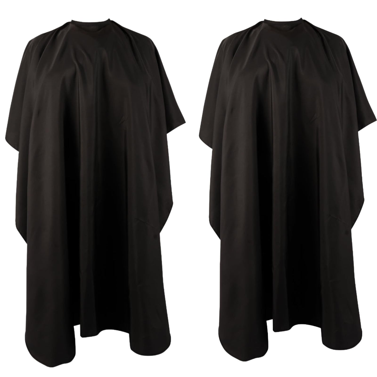 Professional Hair Cutting Cape 2 Pack Large Salon Barber Cover White