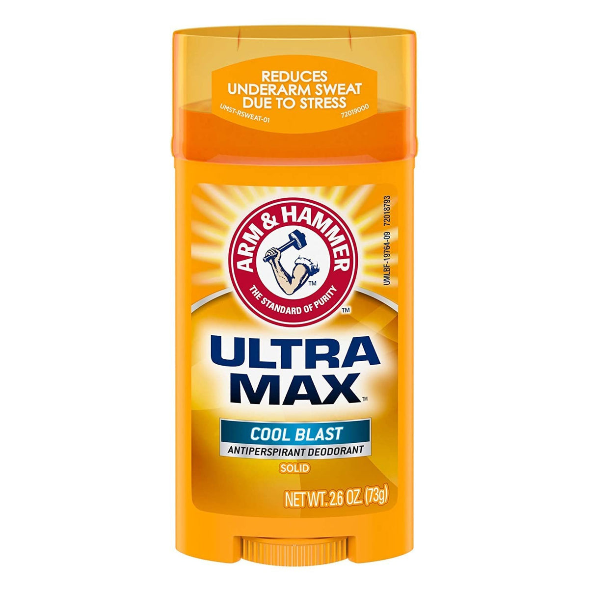 Arm & Hammer Ultra Max Deodorant Stick Cool Blast 2.6oz 4 Pack