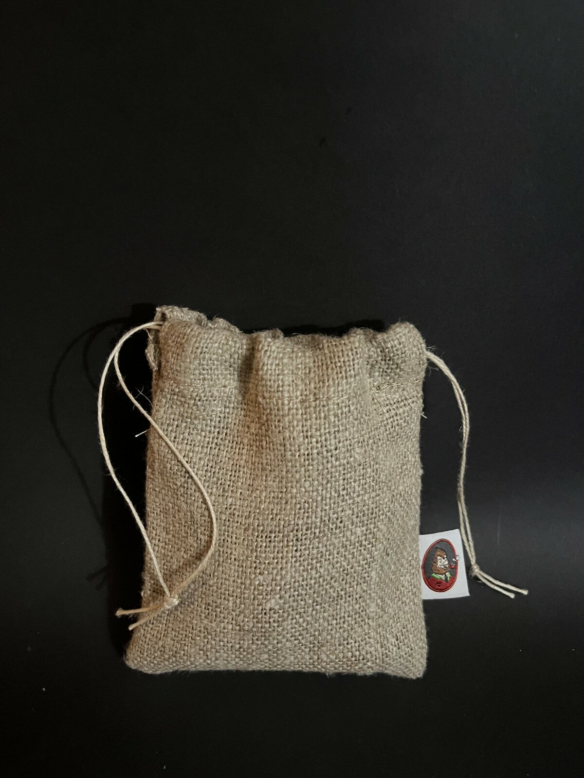 Travel Soap Bag for Men - Waterproof Burlap Linen Protective Container