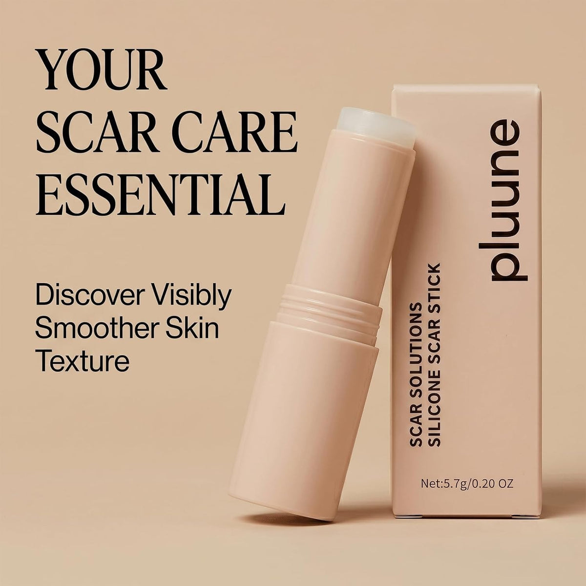 Silicone Scar Stick for Old & New Scars - Acne & Stretch Mark Treatment