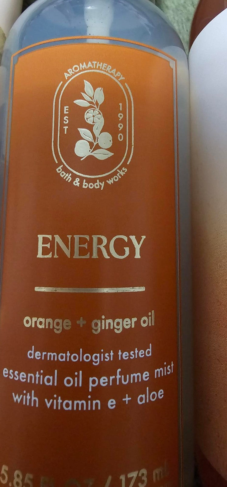 Orange & Ginger Aromatherapy Body Oil, Perfume, Wash & Cream Set