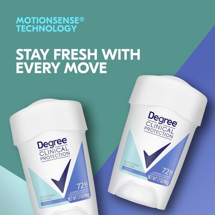 Women’s Clinical Protection Anti-Perspirant Deodorant 3 Pack - Shower Clean Scent