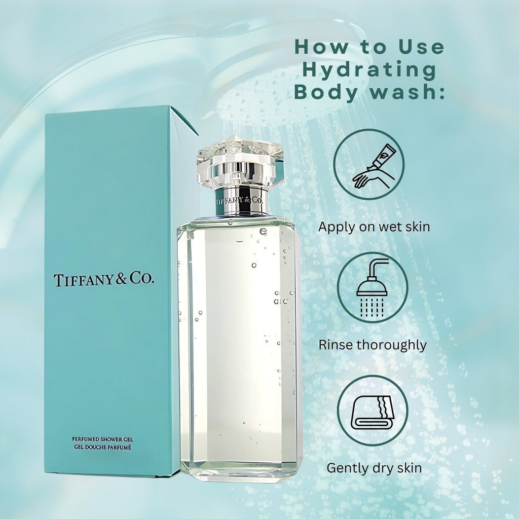 Tiffany & Co. Perfumed Shower Gel 200ml - Luxurious Fragrance & Gentle Cleansing